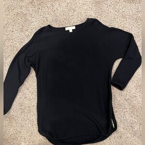 Michael Kors Black Long Sleeve Sweater